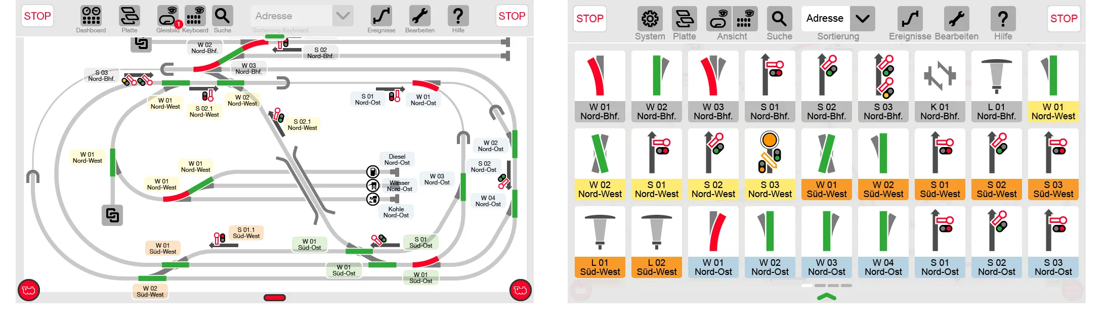 Beispielbild GUI